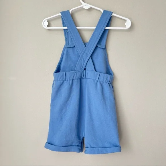 Disney Baby 6-9M Toy Story Cute Blue Shortalls Woody & Buzz Adjustable Straps - Picture 7 of 12